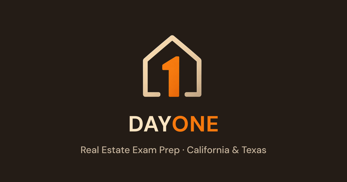 Best Texas Real Estate Exam Prep Apps (2026) | Day One | Day One